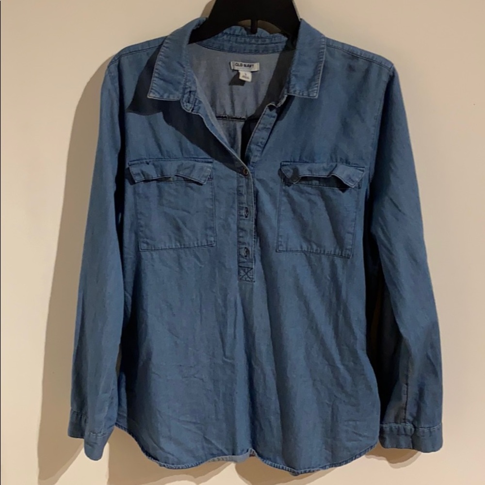 Denim tunic